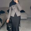 Jupe satin longue – Image 4