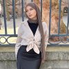 Jupe satin longue – Image 5