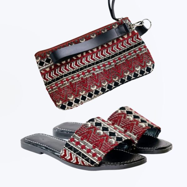 Ensemble Sandales & Pochette