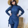 4 PCS Burkini violette - avec bonnet – Image 32